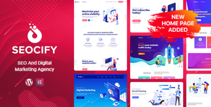 Seocify Theme GPL v3.7 – SEO Digital Marketing Agency WordPress Websites